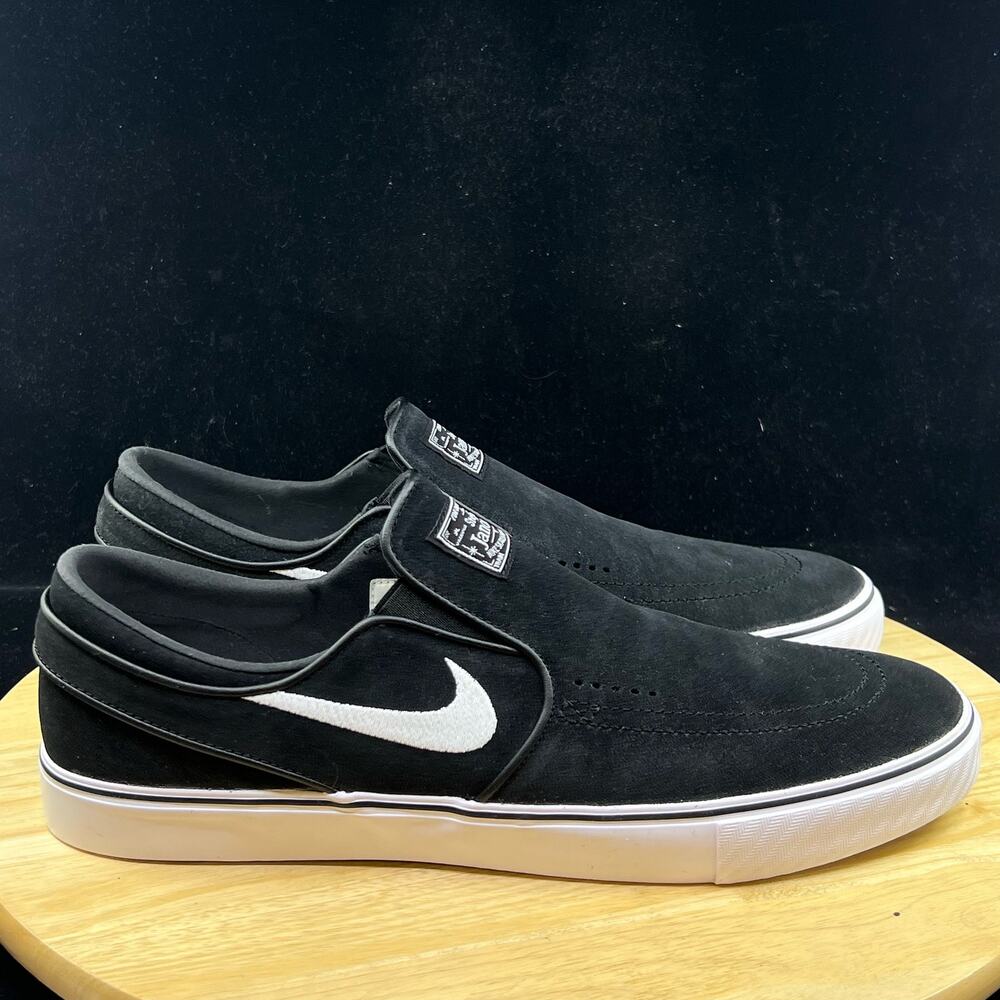 Nike SB Zoom Janoski+ Slip 'Black White' FN5893-001 Men's Size 11.5 Shoes - Picture 5 of 9